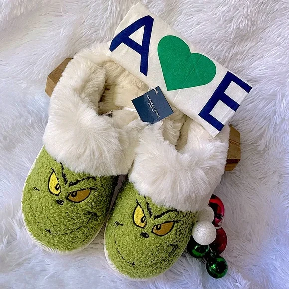 American Eagle Outfitters Shoes Grinch Slippers American Eagle